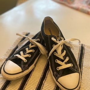 COPY - Youth size 3 black converse sneakers